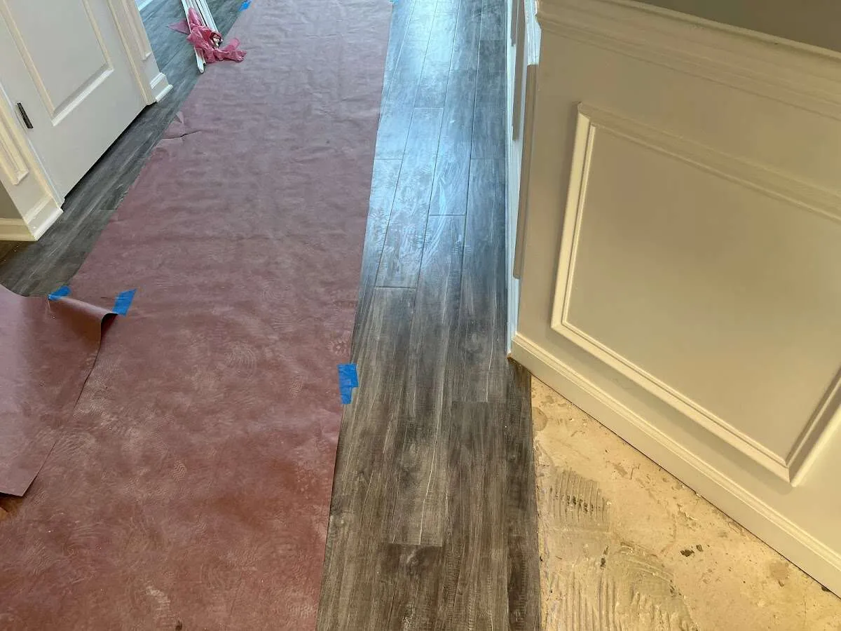 Completed marble shower restoration in New Port Richey